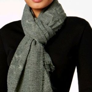 Steve Madden Subtle Star Embroidered Wrap Military